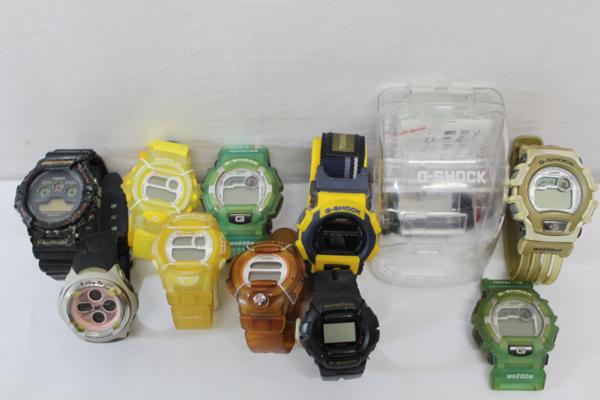 EX11065 腕時計/Gショック SHOCK・Baby-Gまとめて/大量/ジャンク