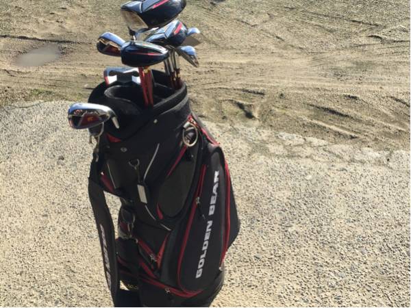 ゴルフクラブセット GOLDEN BEARとボール