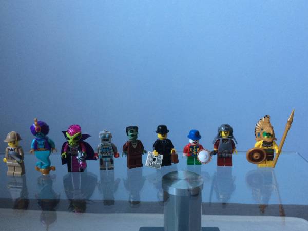 LEGO ミニフィグシリーズ ガシャポン 24体セット2 開封済み