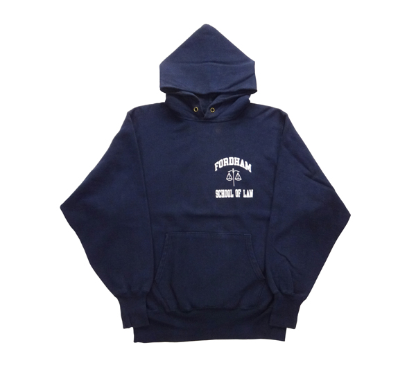 90's チャンピオン リバースウィーブ フーディー 紺 カレッジ XL