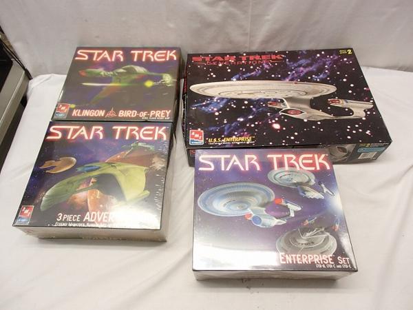 処分AMT スタートレック[3 PIECE ADVERSARY SET]等/プラモ[梱0.4