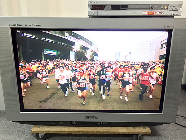 売切り☆三菱 36W-CZ11 フラット36インチHDブラウン管テレビ(32インチ
