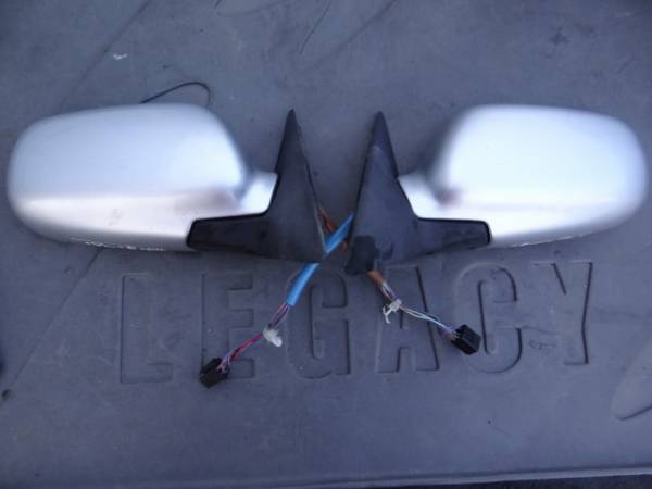 BH/BEレガシィ ドアミラー左右 01G シルバー ヒーター無し