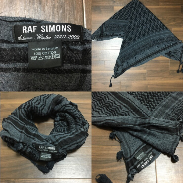 JONIO着 RAF SIMONS シェマグ ストール MA-1 アンダーカバー