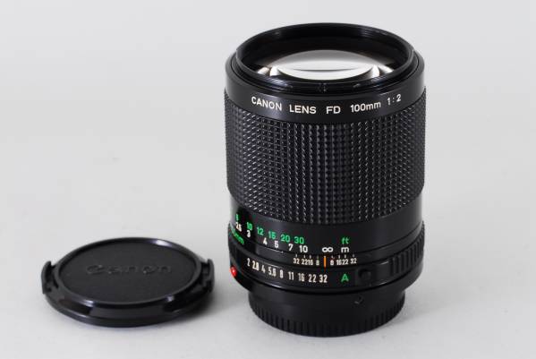 ★超極上美品★CANON NEW FD 100mm F2 キャノン ★完動品★