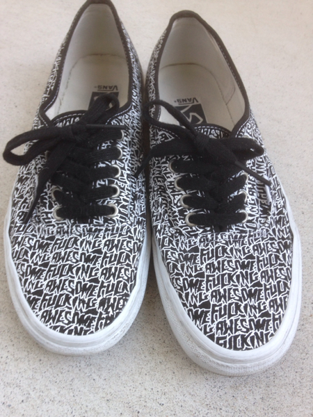 vans fucking awesome syndicat supreme 27.5 us9.5