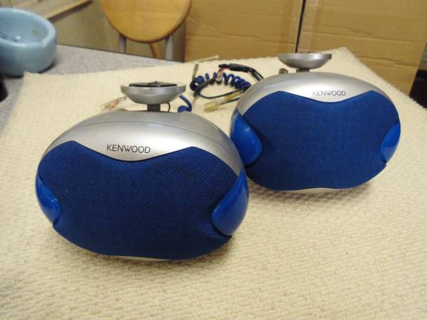KSC-S1 サテライトスピーカー KENWOOD 希少 左右セット ブルー