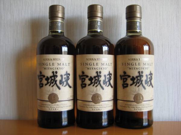 NIKKA WHISKY MIYAGIKYO ニッカウイスキー 宮城峡 15年 700m 宮城峽