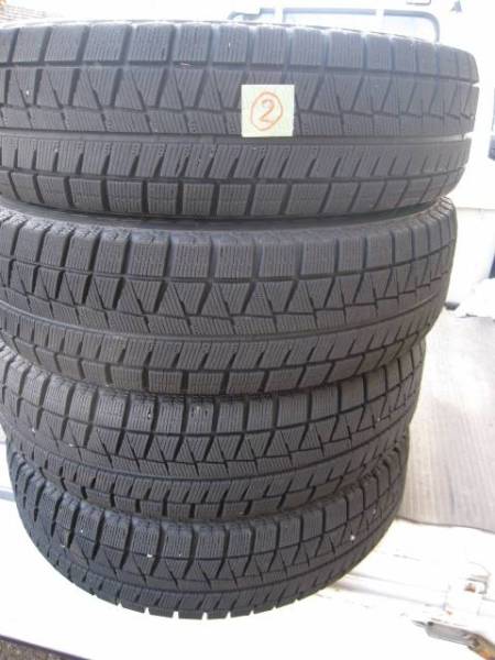 ☆溝8～9部有！185/70R14　REVO　GZ　4本セット☆