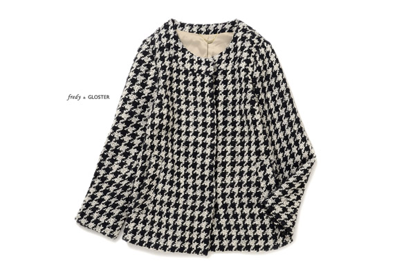 美品★フレディー＆グロスター★お洒落！デザインコートB047