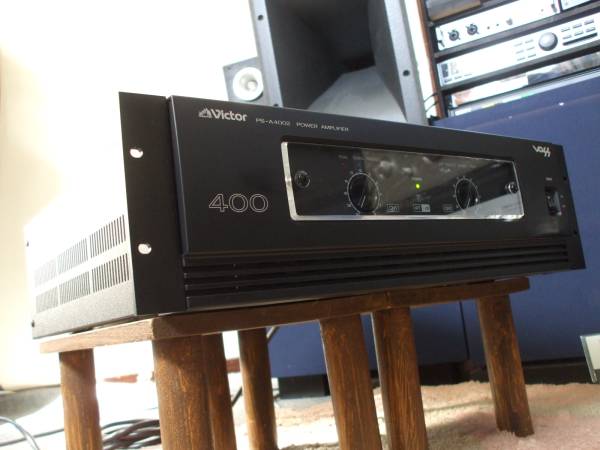 比較的美品 ビクター Victor 2チャンネルパワーアンプ PS-A4002 【公式
