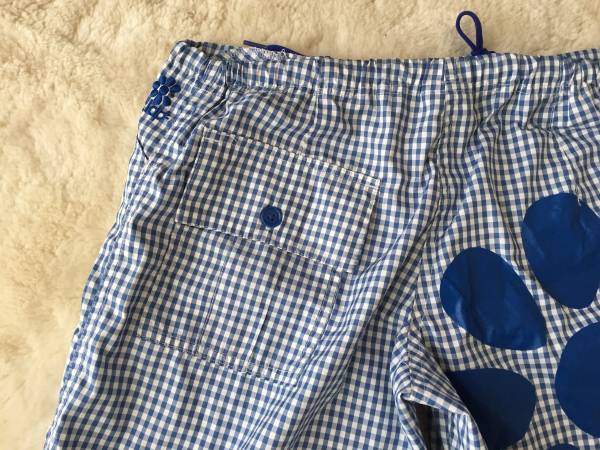 格安\1,000～CLAP クラップ ハーフカーゴパンツM サックス_3