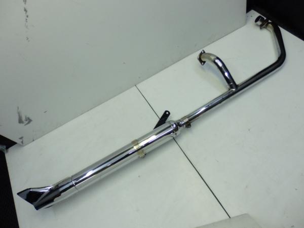 ドラッグスター400 KENTEC 2in1 フィッシュテール マフラー 美品