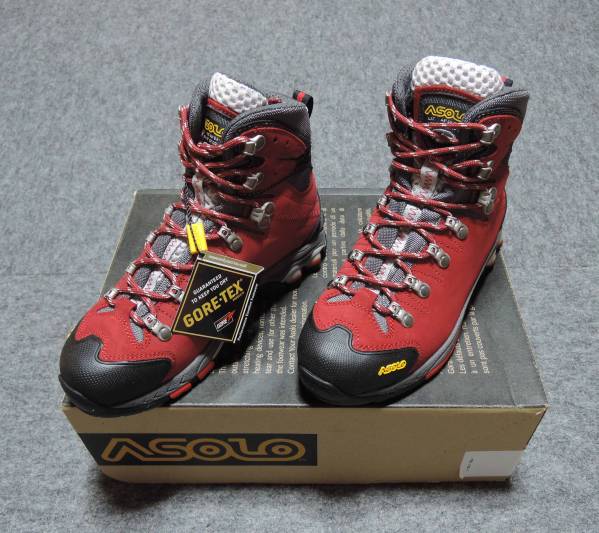 新品:ASOLO 登山・GORE-TEX マウンテンシューズ アゾロ 未使用