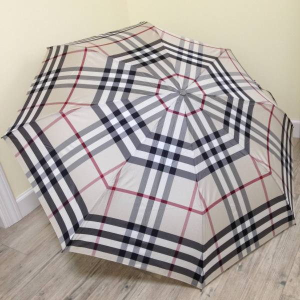 ノバチェック バーバリー 晴雨兼用 ロゴ BURBERRY 折りたたみ 日傘