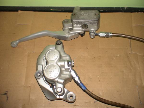 【中古】ドラッグスター400クラシック　Fブレーキセット　4TR