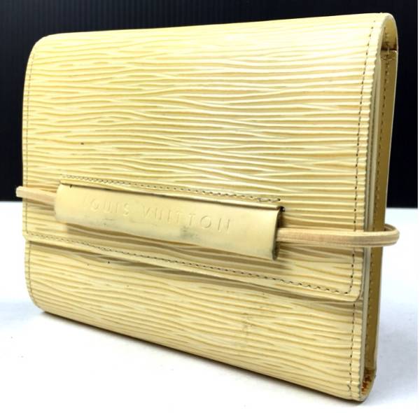 送料360円☆ルイヴィトン 三つ折り財布 エピ426D15
