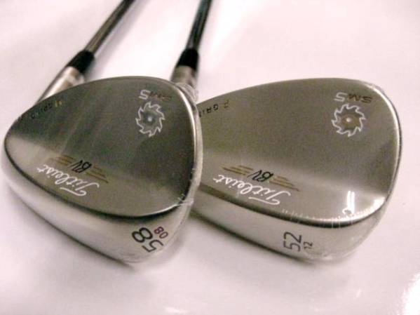 新品▲タイトリスト▲SM5 GOLD NS S 52-12F/58-08M (2本組)
