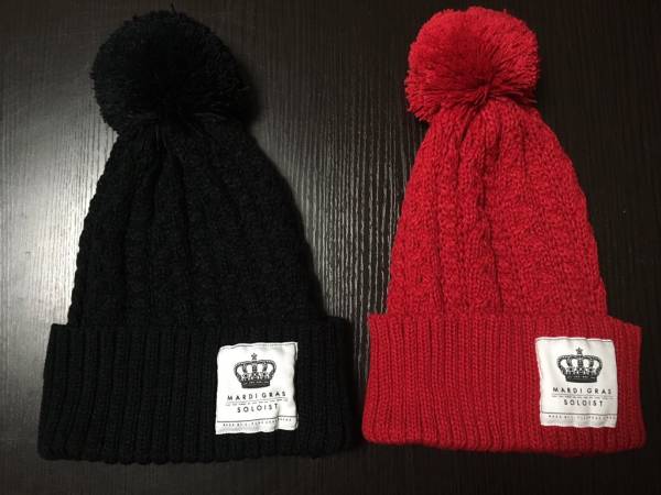 黒夢☆清春×C-PLUS HEAD WEAR☆コラボニットキャップ黒新品