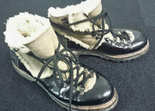 PREMIATA プレミアータ ムートン エナメル マウンテン ブーツ