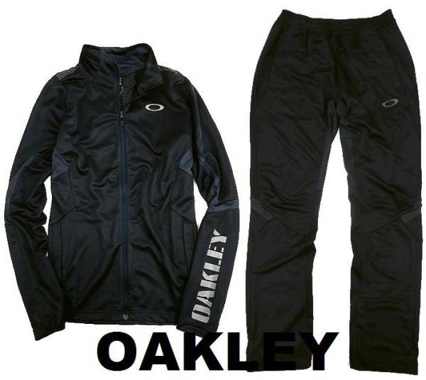 新品 オークリー スカル HYBRID TRACK ジャージセットアップ XL