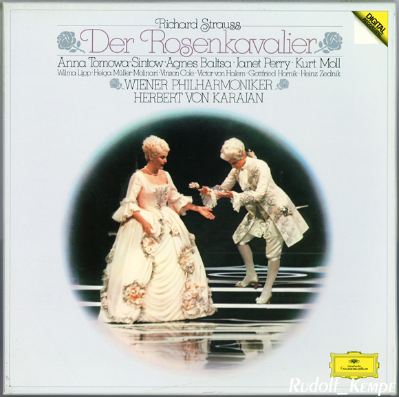 独DGG　R・シュトラウス「ばらの騎士」　カラヤン　VPO