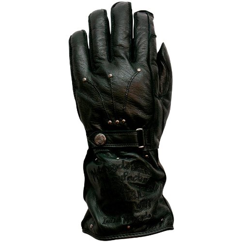 送込 Indian OIM-079★防水・防寒 牛革 グローブ CHOP BK/BK LL
