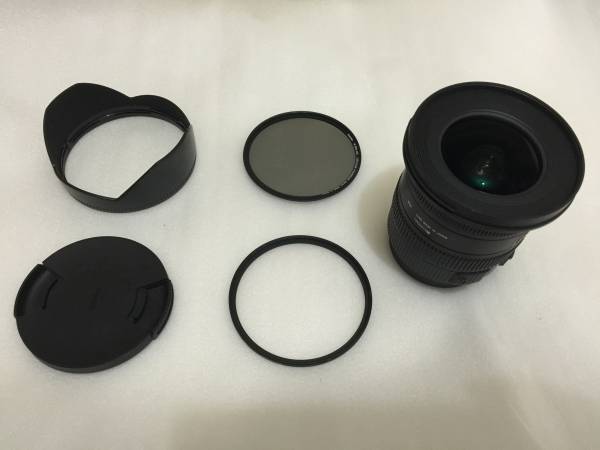 シグマ 10-20mm 超広角レンズ