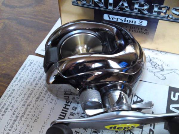美品！初代アンタレス 2台セット バージョン2深溝スプール付き(左ハンドル) 美品！初代アンタレス 2台セット バージョン2深溝スプール付き(左