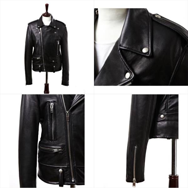 STUDHOMME☆SLP☆L01レザーライダースジャケット☆44(ジャンパー