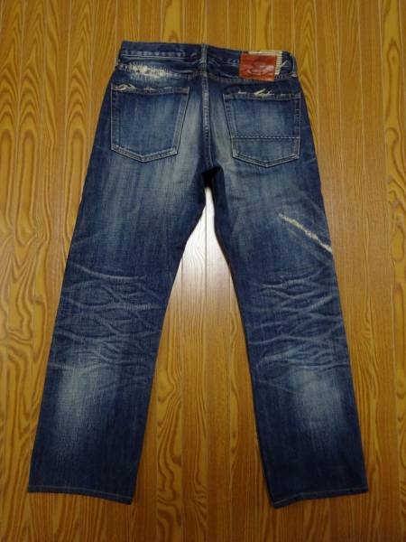 ■ETERNAL(エターナル)53356ハードダメージ＆リペア加工デニム30