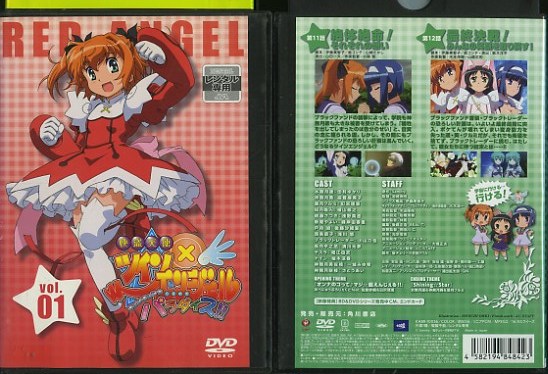 06DVD*レンタル版　怪盗天使ツインエンジェル　全6巻　O18528