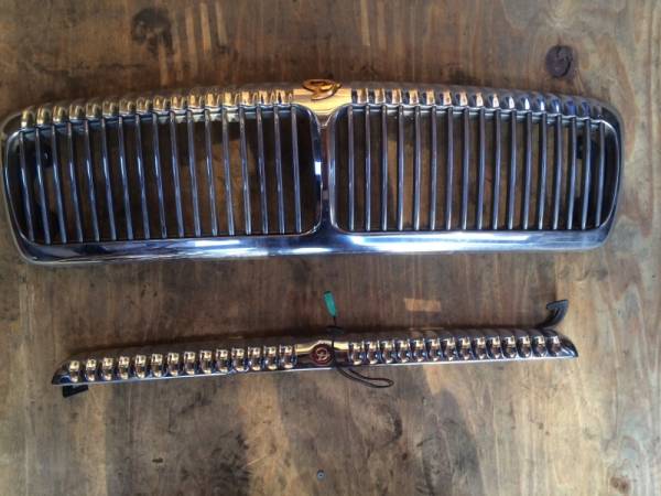 ジャガー　ダイムラー　ダブルシックス　グリル　フィニシャー