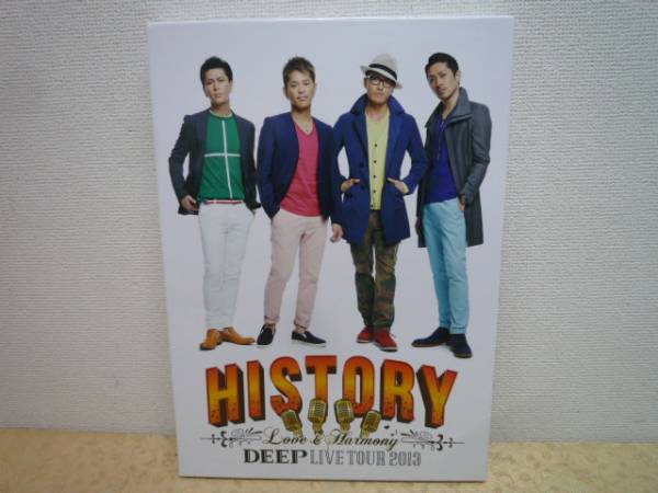 DEEP history LIVE DVD ミュージック DEEP history LIVE DVD DEEP LIVE