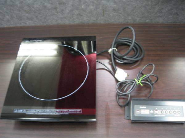 即決【美品】 サンヨー組込形200V 電磁調理器/IHコンロ TIC-D207