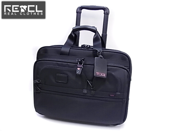 ⭐️極美品⭐️TUMI　ALPHA　2way　キャリーバッグ 26127DH TUMI/トゥミ[6万↑]ALPHA ブリーフ/キャリーバック 黒/26127DH かばん