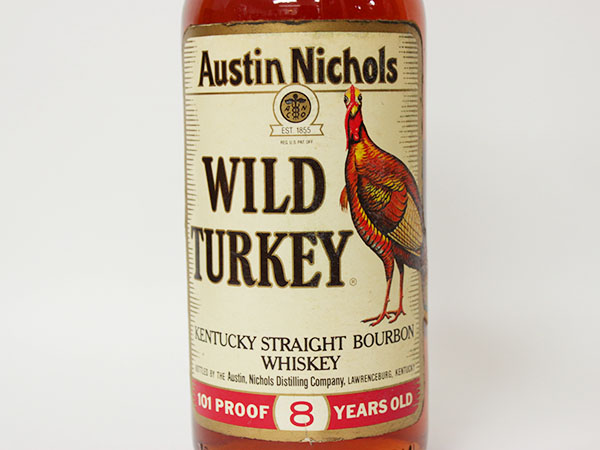 古酒 ワイルドターキー WILD TURKEY 8年 旧ボトル 旧ボトル ワイルド