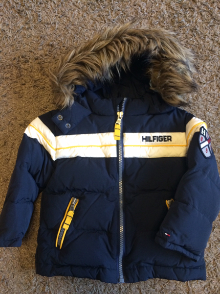 90cm TOMMY HILFIGER ダウン 男の子 女の子