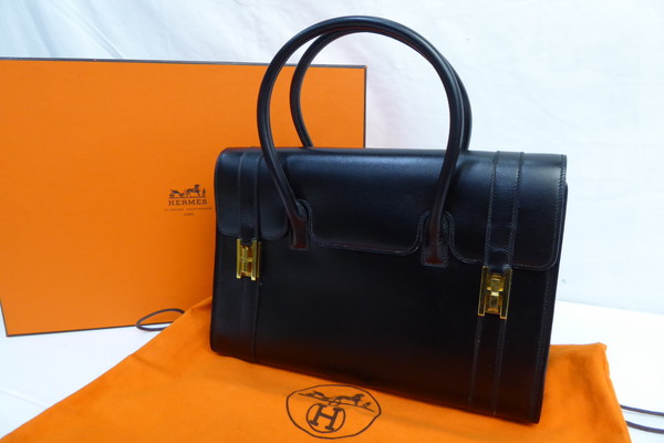 ■本物/美品/エルメス/ボックスカーフ/ドラッグ26/140万/rro101e