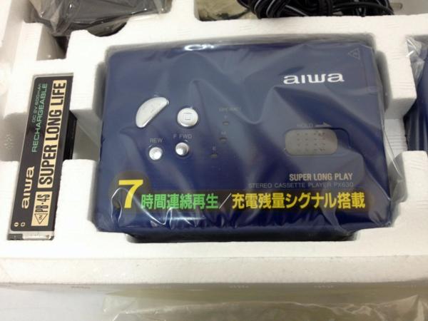 ☆aiwa アイワ ステレオカセットプレーヤー HS-PX630 ジャンク品