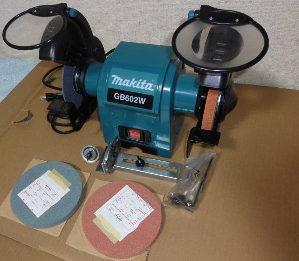 マキタ/卓上グラインダ 150mmモデルGB602W