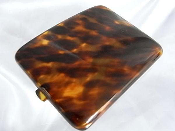 ヴィンテージ】本鼈甲 煙草ケース ① 喫煙グッズ たばこポーチ 【公式
