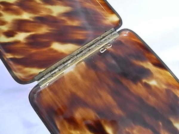 ヴィンテージ】本鼈甲 煙草ケース ① 喫煙グッズ たばこポーチ 【公式