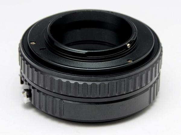 ニコン F (G) → M4/3 マクロヘリコイドアダプター