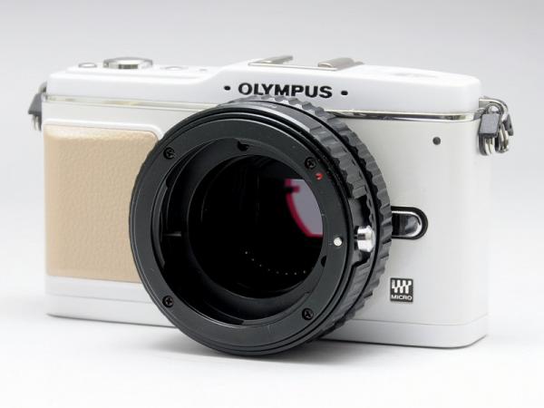 ニコン F (G) → M4/3 マクロヘリコイドアダプター