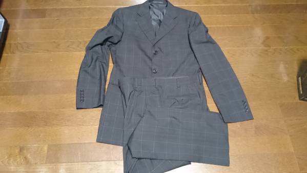 ■中古■バーバリーブラックレーベル　スーツ　春夏用