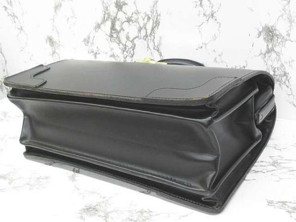CHENEY チェイニー レザー ダレス ドクター バッグ 黒(ブリーフケース