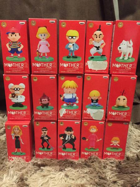 MOTHER2 2010年版ミニフィギュアコレクション 中古 マザー2 ミニフィギュアコレクション 15種 2010年 MOTHER2 ギーグ