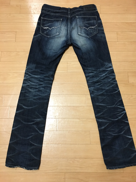 FUGA デニム パンツ サイズ44 美品 FUGA フーガ ダメージデニムパンツ 