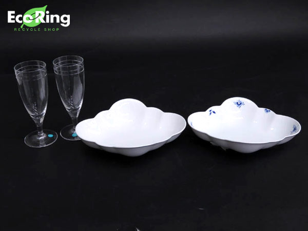 ●1円 美品 ティファニー等 シャンパングラス他 計4点 HE620